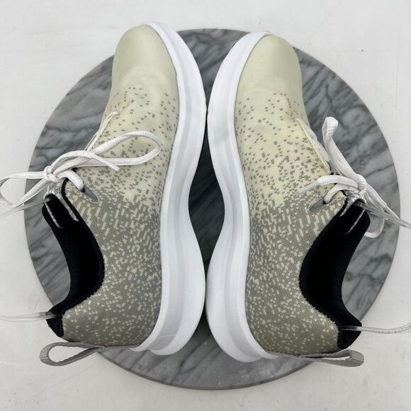 FootJoy Leisure Golf Shoes Womens 6.5 Bone White Synthetic Spikeless Sneakers - Picture 2 of 11